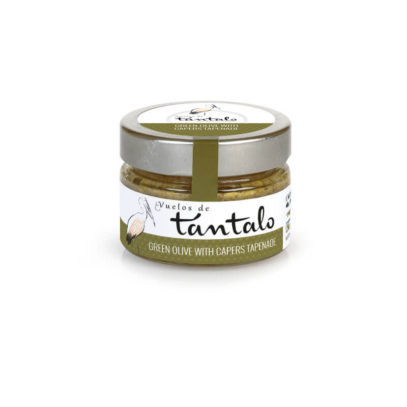 Paté de aceitunas verdes con alcaparras