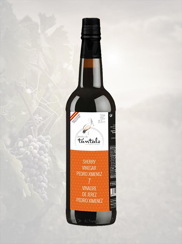 SHERRY VINEGAR PEDRO XIMENEZ 7% ACIDITY